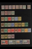 1890-1954 FINE MINT COLLECTION On Stock Pages, ALL DIFFERENT, Includes 1890 Set To 1s, 1902 Vals To 1s, 1907-11 Set To 3 - Leeward  Islands