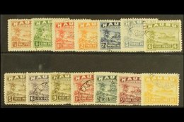 1924 - 48 Freighter Set Complete On Shiny White Paper, SG 26B/39B, Very Fine Used. Scarce Set. (14 Stamps) For More Imag - Nauru