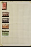 1915-52 ATTRACTIVE SEMI SPECIALIZED USED COLLECTION CAT OVER £2000 Written Up On Pages With Lightly Duplicated Mainly Cd - Andere & Zonder Classificatie