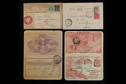 POSTAL STATIONERY MINT & USED ACCUMULATION, Includes 1899 QV Pictorial Letter Card And Two KEVII Letter Cards, All Used, - Sonstige & Ohne Zuordnung