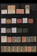 LOCAL BYPOST STAMPS 1880-1897 ATTRACTIVE COLLECTION On Stock Pages, Some Used But Mostly Mint (mainly Never Hinged), Inc - Autres & Non Classés