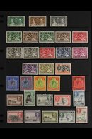 1937-51 KGVI VERY FINE MINT COLLECTION on Stock Pages, Almost Complete (missing 10s Definitive), Includes 5s On Ordinary - Nyasaland (1907-1953)