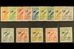 1931 Air Overprinted Set Complete, SG 163/76, Never Hinged Mint (14 Stamps) For More Images, Please Visit Http://www.san - Papua-Neuguinea
