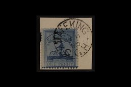 MAFEKING 1900 1d Pale Blue On Blue, Small Format Goodyear, SG 17, Very Fine Used On Piece With Complete Mafeking Cds. Fo - Ohne Zuordnung
