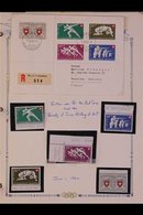 "SPORTS ON STAMPS" THEMATIC COLLECTION 1899-1998 Topical Collection Presented In An Album Featuring Sports Related Never - Sonstige & Ohne Zuordnung