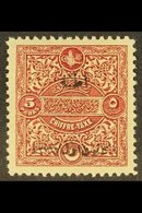 NATIONALIST GOVERNMENT (TURKEY IN ASIA) 1921 Adana Overprint On Postage Due 5pa Lake-brown (SG A101, Scott 75, Michel 76 - Autres & Non Classés