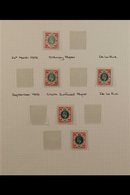 1902 - 1911 SUPERB MINT ED VII COLLECTION Beautiful Fresh Mint Collection Organised By Value But Each Stamp Written Up B - Non Classificati