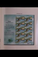 GUERNSEY & ALDERNEY 2000-2006 NEVER HINGED MINT COLLECTION Presented In A Hingeless "Davo" Album With Matching Slipcase. - Other & Unclassified