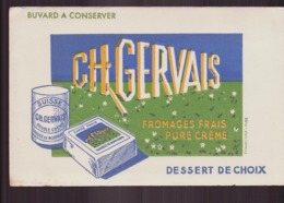 Buvard ( 21 X 13.5 Cm ) " Gervais " Fromage Frais - Produits Laitiers