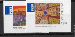 Australie N °3067 à 3068* Culture Aborigène Tableaux Auto-adhésif - Paintings