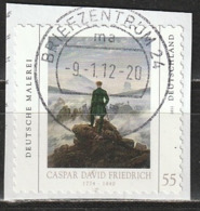 # BRIEFZENTRUM 24 Ma - 9-1-12 - 20 - Mi N. 2869 CASPAR DAVID FRIEDRICH - Otros & Sin Clasificación