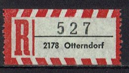 R - Zettel // Otterndorf - R- & V- Labels