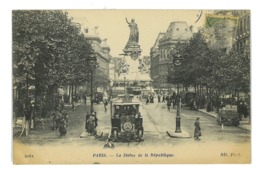 CPA 75 PARIS LA STATUE DE LA REPUBLIQUE - Statues