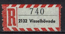 R - Zettel // Visselhövede - R- & V- Labels