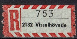 R - Zettel // Visselhövede - R- & V- Labels