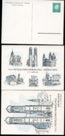 Bund PP17 D2/001  CARTELLVERSAMMLUNG MÜNCHEN 1960  NGK 20,00€ - Cartes Postales Privées - Neuves