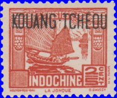 Kouang-Tchéou 1942. ~  YT 140* Par 4 - 2/5 C. Jonque - Other & Unclassified