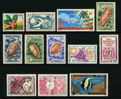 WALLIS ET FUTUNA - LOT DE 12 TIMBRES NEUFS * - Verzamelingen & Reeksen