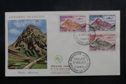 ANDORRE - Enveloppe FDC En 1961 - Poste Aérienne - L 47806 - FDC