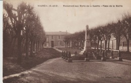 C. P. A. - VAUREAL - MONUMENT AUX MORTS DE LA GUERRE - PLACE DE LA MAIRIE - A. L'HOSTE - Vauréal