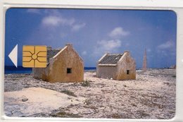 ANTILLES NEERLANDAISES BONNAIRE REF MV CARDS BON-9  SLAVE HUTS - Antillas (Nerlandesas)