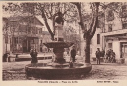 Hérault - PAULHAN - Place Du Griffe - Paulhan