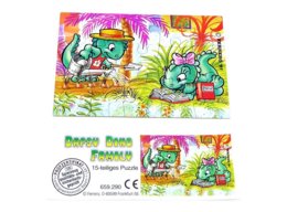 Dapsy Dino Family / Puzzle Rechts Oben + BPZ - Maxi (Kinder-)