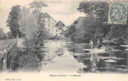 Magny Vernois         70      Moulin A Eau Et Pêcheurs A La Ligne          (Coupure Voir Scan) - Otros & Sin Clasificación