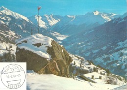 Feldpost AK  "Pany - Güggelstein"  (Kaserne Chur)        1981 - Abstempelungen