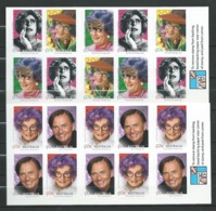 Australia 2006 Australian Legends.Barry Humphries - Comedian, Actor.2 Booklet I & II.( Self Adhesive Stamp ).MINT.MNH - Neufs