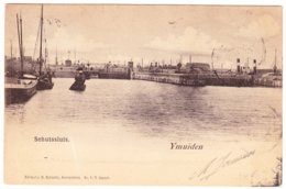 Ijmuiden Ymuiden - Schutssluis - 1902 - IJmuiden