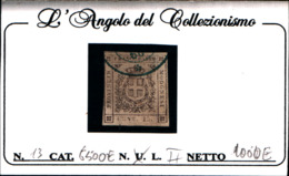 91006) ITALIA-MODENA- 15 C.Governo Provvisorio -  1860-USATO - Modena