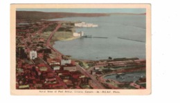 PORT ARTHUR, Ontario, Canada, Erial View Of Port Arthur, Old WB PECO Postcard, Thunder Bay County - Port Arthur