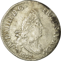 Monnaie, France, Louis XIV, 4 Sols Aux 2 L, 1692, Riom, TB+, Gadoury:106 - 1643-1715 Lodewijk XIV De Zonnekoning