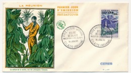 RÉUNION - Enveloppe FDC - 50F CFA Eglise De Cilaos - 16 Janvier 1960 - Briefe U. Dokumente