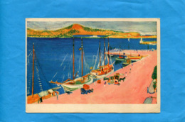 SUISSE- PRO INFIRMIS-association En Faveur Des Infirmes-illustrée-BONNY-marina Ibiza- Voyagé Cad1958+flamme Cyclistes - Marin