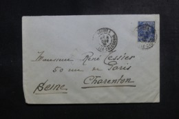 NOUVELLE CALÉDONIE - Enveloppe De Nouméa Pour La France En 1921, Affranchissement Plaisant - L 47873 - Lettres & Documents