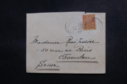 NOUVELLE CALÉDONIE - Enveloppe De Nouméa Pour La France En 1924, Affranchissement Plaisant - L 47877 - Lettres & Documents