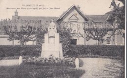 Carte 1920 VILLEMEUX / MONUMENT AUX MORTS 1914-1918 PAR JOEL ET JEAN MARTEL - Villemeux-sur-Eure