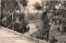 CPA   23   CHATELUX-LE-MARCHEIX----LES BORDS -DU-THORION---LA ROUTE ET LA VALLEE---1910 - Chatelus Malvaleix