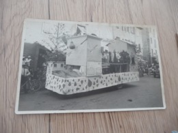 Carte Photo 30 Gard Saint Ambroix Cavalcade Carnaval Char    BE - Saint-Ambroix