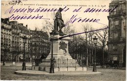 CPA PARIS 17e-Le Monument D'Alphonse De Neuville-Boulevard Pereire (322512) - Statues