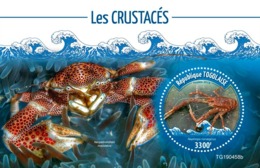 Togo. 2019 Crabs. (0458b)  OFFICIAL ISSUE - Schalentiere