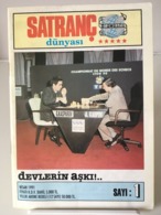 Chess Schach Echecs Ajedrez Satranç - Chess Magazine 'Satranç' April 1991 - Sports