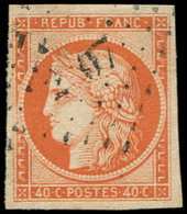 EMISSION DE 1849 - 5    40c. Orange, Obl. PC, Très Frais, TTB. C - 1849-1850 Cérès