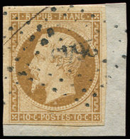 PRESIDENCE - 9    10c. Bistre-jaune, Obl. PC S. Fragt, TB - 1852 Luigi-Napoleone