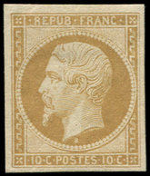 * PRESIDENCE - R9e  10c. Bistre Clair, REIMPRESSION, TB - 1852 Louis-Napoleon