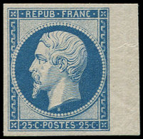 * PRESIDENCE - R10c 25c. Bleu, REIMPRESSION, Bdf, TB - 1852 Luigi-Napoleone