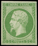 * EMPIRE NON DENTELE - 12    5c. Vert, Frais Et TB. C - 1853-1860 Napoleone III