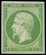 * EMPIRE NON DENTELE - 12    5c. Vert, Frais Et TB. C - 1853-1860 Napoléon III